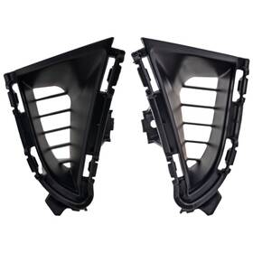 17747629 Evan-fischer Fog Light Covers Set Of 2 Front Driver And Passenger Side Left Right Pair
