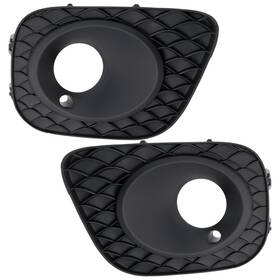 17787524 Evan-fischer Pair Fog Light Trims Driving Lamp Set Of 2 Front Driver And Passenger Side For Mb