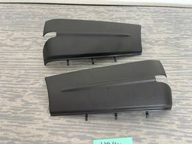 2w9317e810 Factory/oem 2004-2007 Jaguar Xj8 Xjr Left And Right Front Bumper Fog Light Trim Flat Black