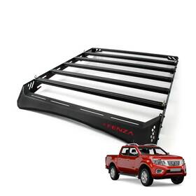 Np3-rr21 Fenza Black Powder Roof Rack Compatible With 2015-2025 For Nissan Np-300
