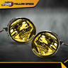 02hla1608ayl Fit For 05-07 Nissan Armada 04-15 Titan Front Bumper Fog Lights With Bubls Yellow