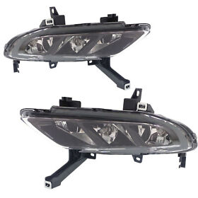 Ds767-b100p Fog Light Pair For 16-18 Nissan Maxima Left And Right Halogen Lamps