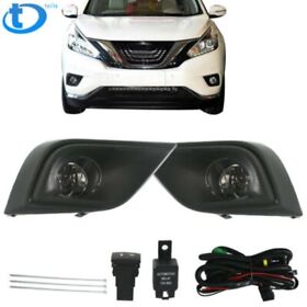 Kts210820ne For 15 Nissan Murano Fog Lights Bumper Lamps With Switch Harness Relay Wiring