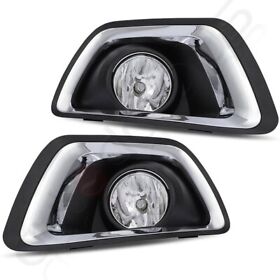 Auto16437501s For 2015-2019 Chevy Colorado Clear Front Bumper Fog Lights Lamps With Switch