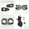 Chs-mslldn-afl0126 For 2018 2019 Honda Fit Clear Lens Fog Lights Kit With Switch Bulbs Bezels Wires