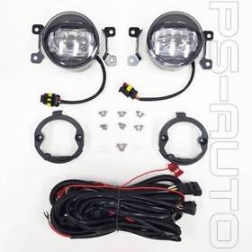 Msleb-pksafl-ldn0107h0nd01 For Honda 13-15 Accord 12-14 Crv 12-17 Pilot White Wire Switch Led Fog Light Set