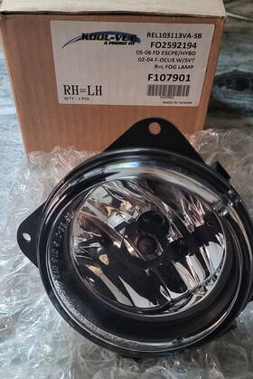 Rel110712va-sb Ford Fog Light Early 2000s Escape Lincoln Mustang F107901