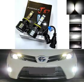 100w Formula-j87 731946684862 Led Kit G8 894 6500k White Two Bulbs Fog Light Upgrade Replacement Oe Stock
