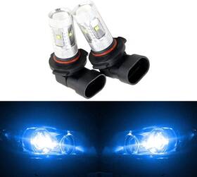 Ledp3030blueh12 Formula-j87 Led 20w H12 9055 Blue 10000k Two Bulbs Fog Light Replacement Plug Play Upgrade