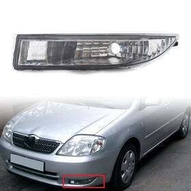 Fortodayy 550755706592 For Toyota Corolla 01-04 Kombi Po Left Front Bumper Clear Lens Fog Light