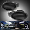 Alo05285 Front Bumper Fog Light Hole Covers Grille Insert Fit For 2012-2014 Ford Focus