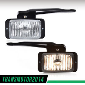 A-02flb45d2awt Front Fog Light Driver And Passenger Side Fit For 1988-1999 Chevrolet C1500 New