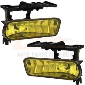 Apc16324101s Front Set For Chevrolet Silverado And Suburban Clear Fog Light Driving Lamp Lh Rh