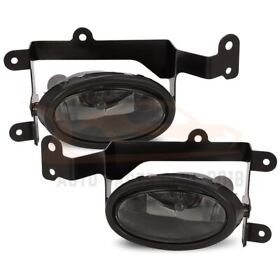 Apc16544201s Front Set For Honda Civic 2006-2008 Smoked Fog Light Driving Lamp Lh Rh