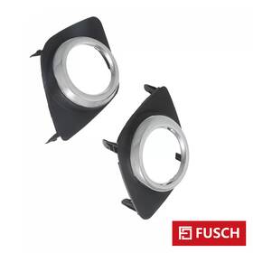521270r040 Fush Left And Right Front Bumper Fog Light Cover Trim Fit For 09-12 Toyota Rav4