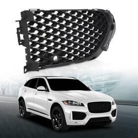 Alo741058 G-plus Fit For 17-20 Jaguar F-pace Front Bumper Insert Fog Light Cover Right Side