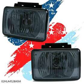 A-02hla4528asm G-plusauto Fit For 04-12 Chevy Colorado/gmc Canyon Bumper Driving Fog Lights Lamp Lens