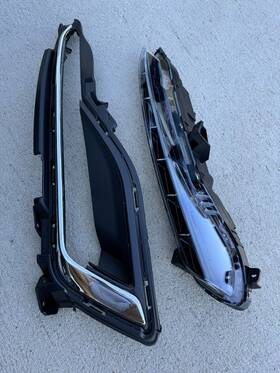 86522-c1210pcr Genuine Hyundai 15-17 Sonata Right Passenger Side Led Fog Light And Trim