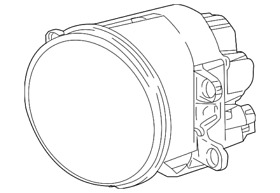 81210-0e050 Genuine Toyota Fog Lamp Assembly