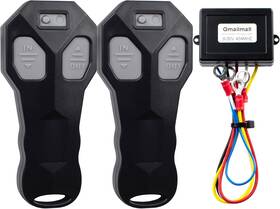 Com-24 Gmailmall 12v Wireless Winch Remote Control 2 Pack Universal Mini 5 Wire