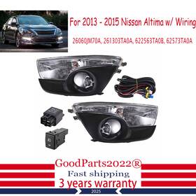 Ni1038114 Go For 2013 - 2015 Nissan Altima Pair Fog Light And Corner Turn Signal Lamp With Wiring