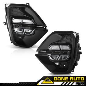 Gon102694 Gone-auto Led Fog Light Daytime Running Lamps Drl Pair Fit For 2020 2021 Kia Sportage