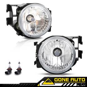 Gon903443 Gone-auto Fit For Subaru Outback Legacy Impreza Wrx Sti 1 Pair Fog Lights With Halogen Bulbs