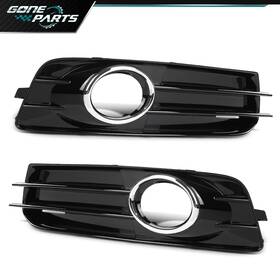 0327 Goneparts Fit For 2009-2012 2010 Audi A3 8p S-line Fog Light Bezel Lamp Trim Left Right