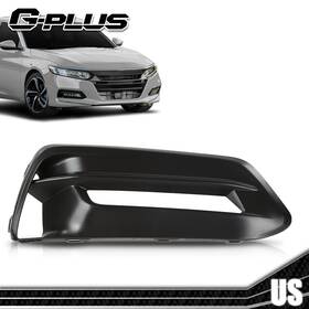 1kphd1230006 Gplusmotor Right Passenger Side Fog Light Lamp Bezel Cover Fit For 18-20 Honda Accord Sedan