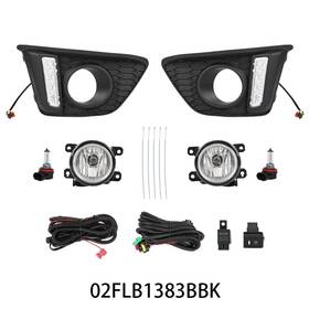 Gp-0327 Gplusmotor Fit For 2014-2017 Honda Jazz Led Front Bumper Driving Fog Lights With Wiring