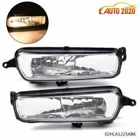 E-02hla1225abk Grandorange Clear Fog Light Lamps H8 Bulbs Driver Passenger Side Fit For 15-17 Ford Focus