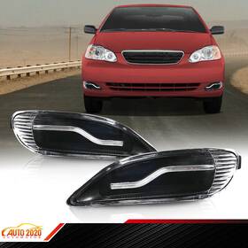 E-02hla2011cwt Grandorange Fit For Toyota Corolla 05-08 Camry 02-04 2 Front Led Fog Light Lamps Assembly