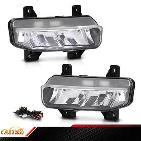 Gd021130 Grandorange Pair Led Clear Lens Fog Lights Lamps Fit For 2019-22 Dodge Ram 1500 2500 3500 Gd021130 Grandorange Pair Led Clear Lens Fog Lights Lamps Fit For 2019-22 Dodge Ram 1500 2500 3500