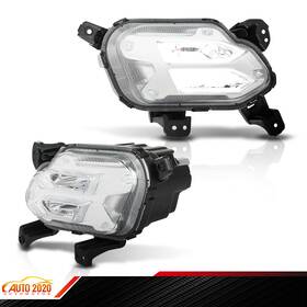 Gd042509 Grandorange Front Led Daytime Running Light Fog Lights Lamps Fits 2021-2022 Kia Sorento Pair