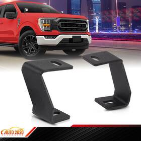Gd121201 Grandorange Led Light Mount Brackets Upper Hood Ditch Cube Fit For 15-23 Ford F150 And Raptor