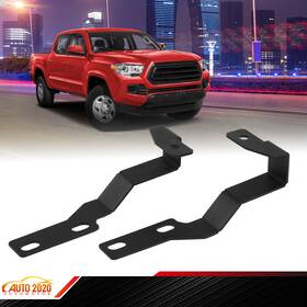 Gd121204 Grandorange Upper Hood Ditch Cube Led Light Mount Brackets Fit For 05-15 Toyota Tacoma