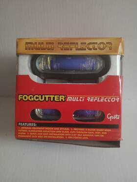 64371-5 Grote Fog Lights Original Cutters Multi Reflector 5.5 Inch Oval Aluminum/glass