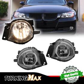 Rb-432c Gtinthebox 2006-2008 For Bmw E90 325xi Clear Pair Bumper Fog Lights Lamps Replacement Bulbs