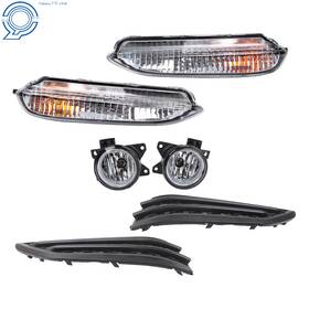 Hp151197 Happy19star Left Right Side Lamp Fog Light Assembly For Honda Pilot Elite Touring 2016-2018