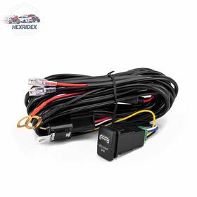 He-70203022 He Led Light Bar Wiring Harness Push Switch Button Kit For Toyota Corolla 2008-2019