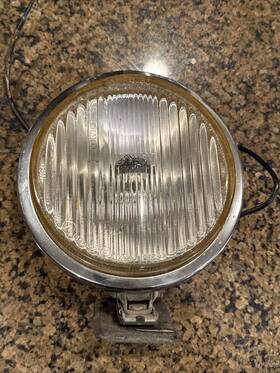 11548 Hella 1972 Vintage Chrome Fog Driving Rally Light Mercedes W114 W115 Bmw Porsche