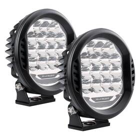 358117171 Hella Valuefit 500 6 Inch 2x22.5w Round Driving Beam Led Lights