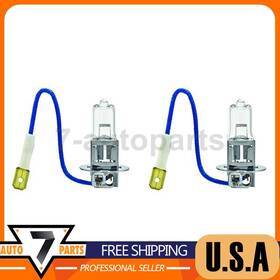 7aso20260123a1011 Hella Front Fog Light Bulb 2x Fits 1989-1994 100 Quattro