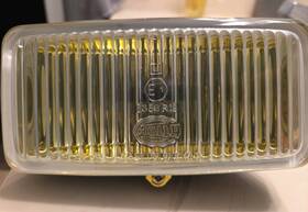 003090-12 Hella 8336r19 Front Fog Light Lamp With Plastic Housing 1nd Nos Lotus
