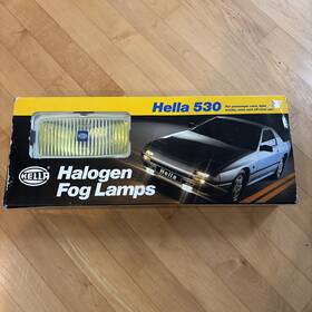 Hella Fl-hel-cmt450-y Nos 530 Yellow Lens H3 12v Driving Fog Light Lamp 4x4 Halogen