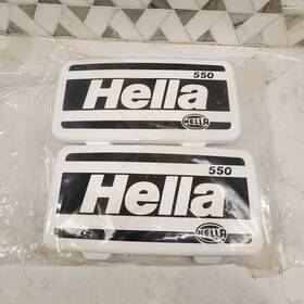 H87037001 Hella Hello Comment 550 Stone Shield Fog Light Covers. New
