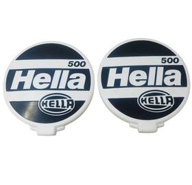 Hla-135236021 Hella Pair Of 2 500 Fog Light Stone Shield Covers Mae In Germany