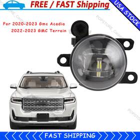 84436235 Hf-motor 84436234/84436235 Fog Lights Fit For 2020 2021 2022 2023 Gmc Acadia Passenger Rh Side Led Assembly