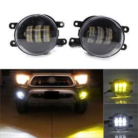 Hkseller-au 425124507097 Dual Color 20w High Power Led Fog Light Kit For Lexus Toyota Scion
