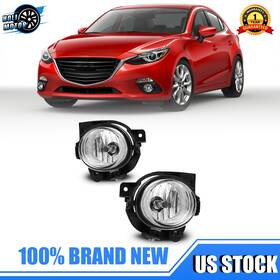 30-0288a-09 Holi Motor Pair Fog Lights For 2014-2016 Mazda 3 2013-2016 Cx-5 2007-2009 Cx-7